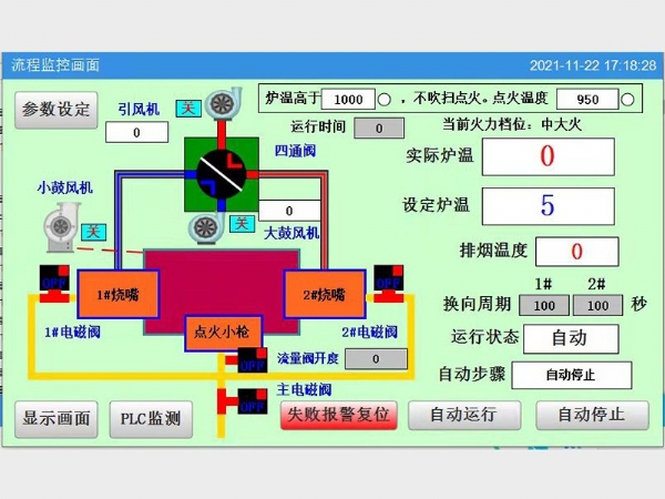 蓄熱燃氣控制